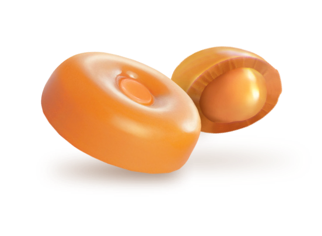 Caramels durs